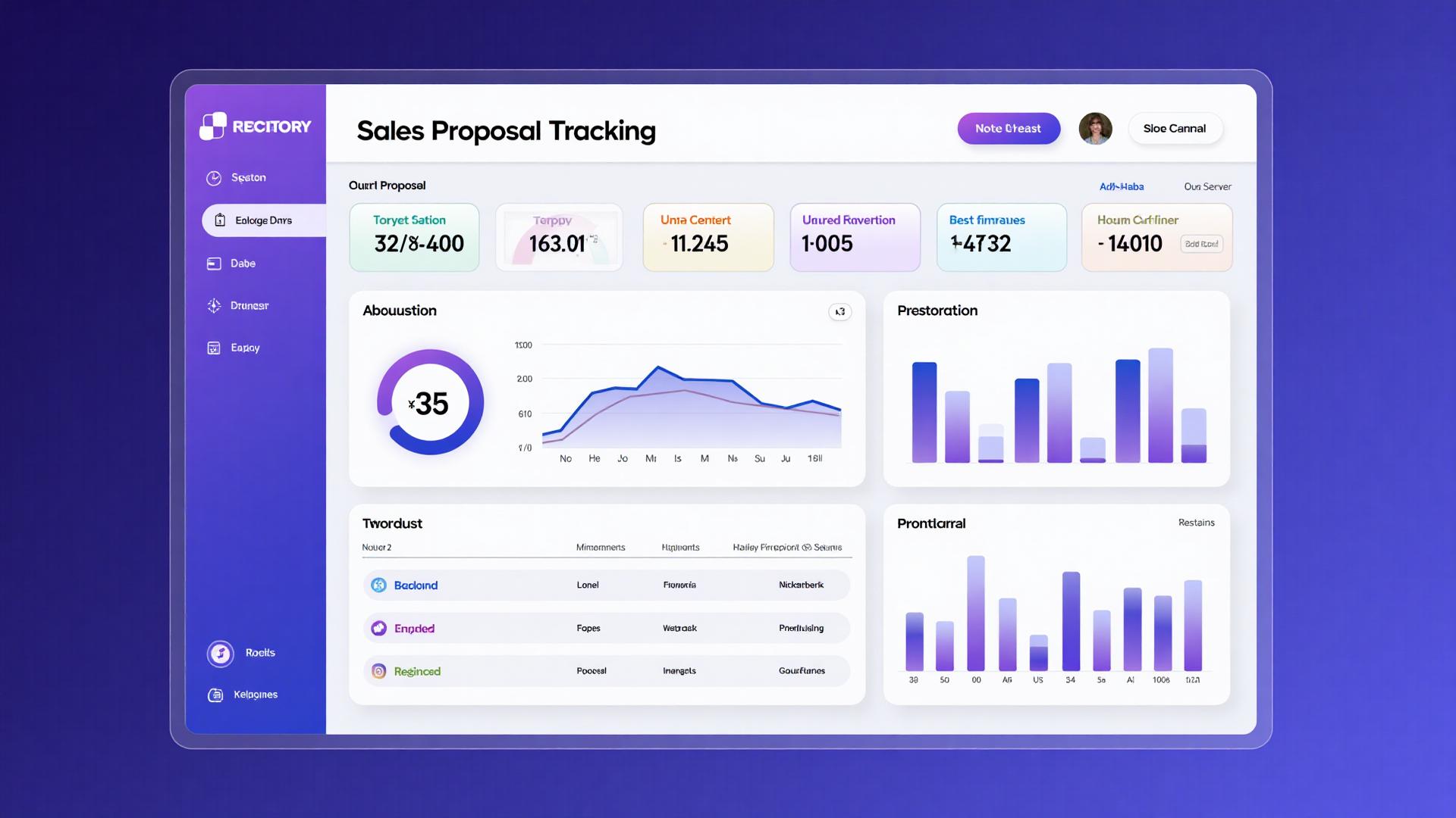 ProposalSent Dashboard